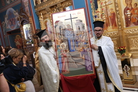 Годишнина от намирането на Честния и Животворящ Кръст Господен - богослужение