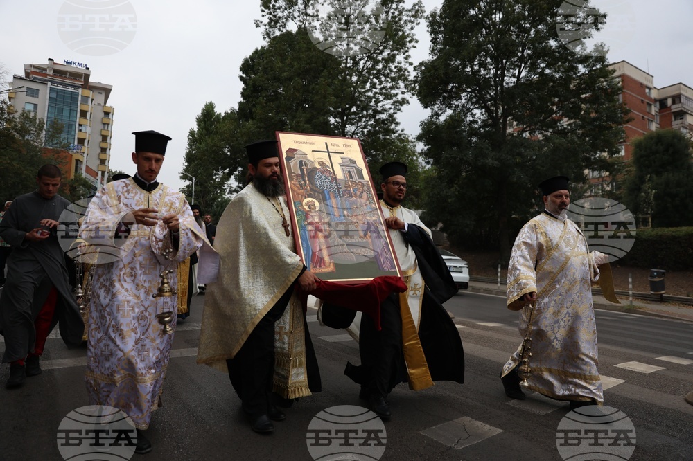 Годишнина от намирането на Честния и Животворящ Кръст Господен - литийно шествие