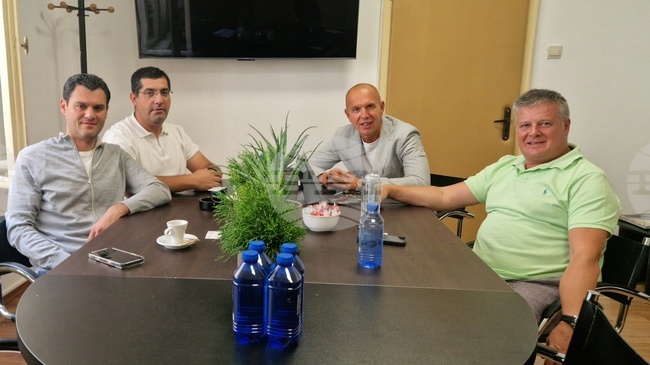 Георги Павлов и Данаил Димов се срещна с арменска делегация в БОК