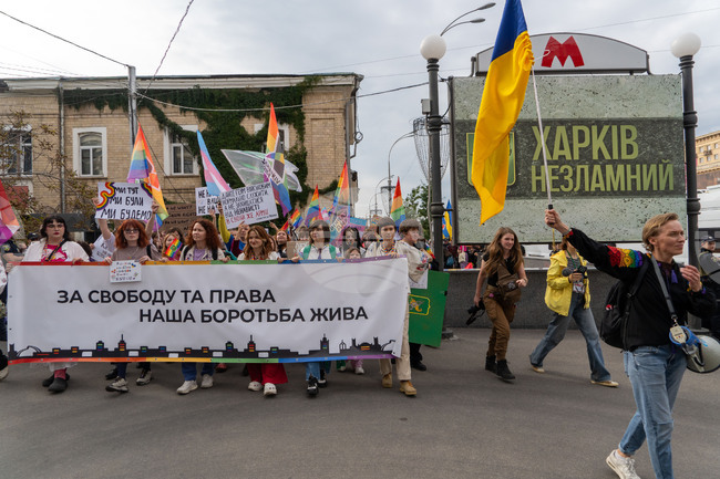 Russia Ukraine War Pride Parade