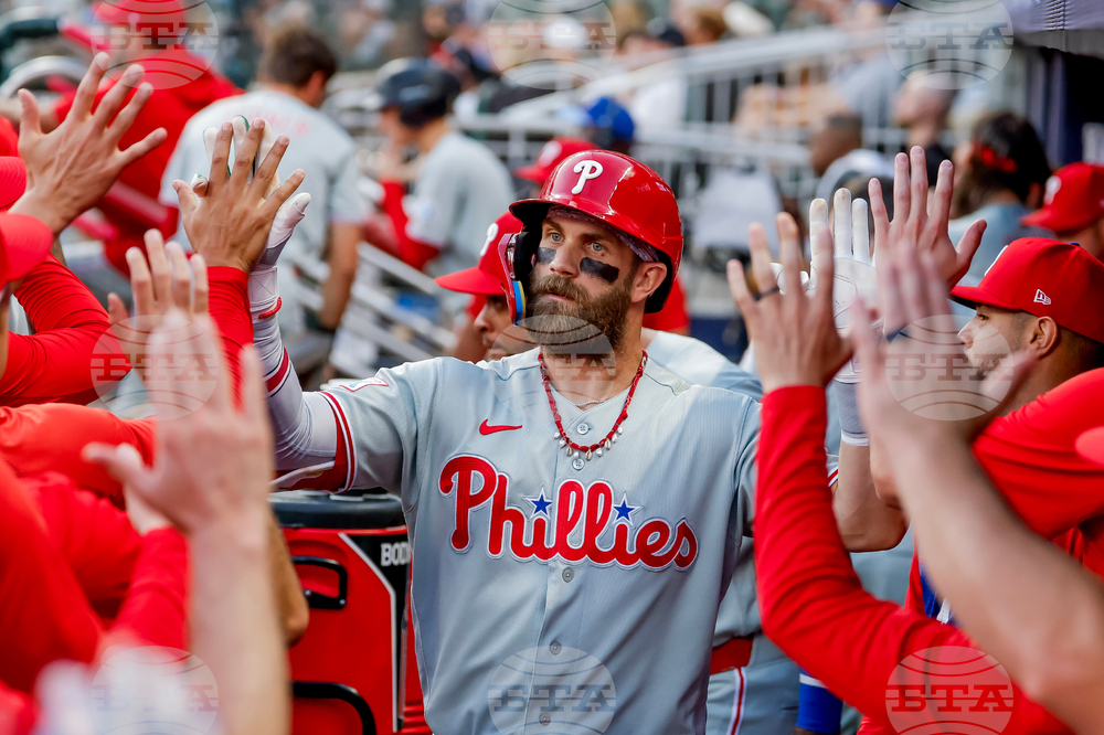 Phillies Braves Baseball