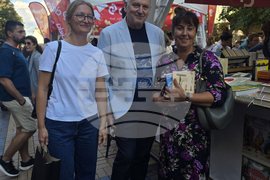 „Алея на книгата - София“  - Георги Господинов - среща