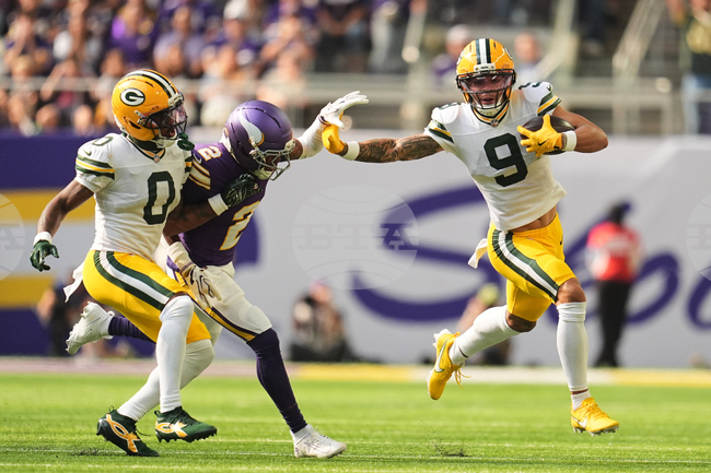 APTOPIX Packers Vikings Football