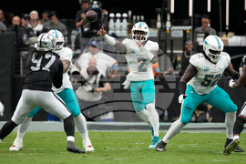 Dolphins Raiders Football