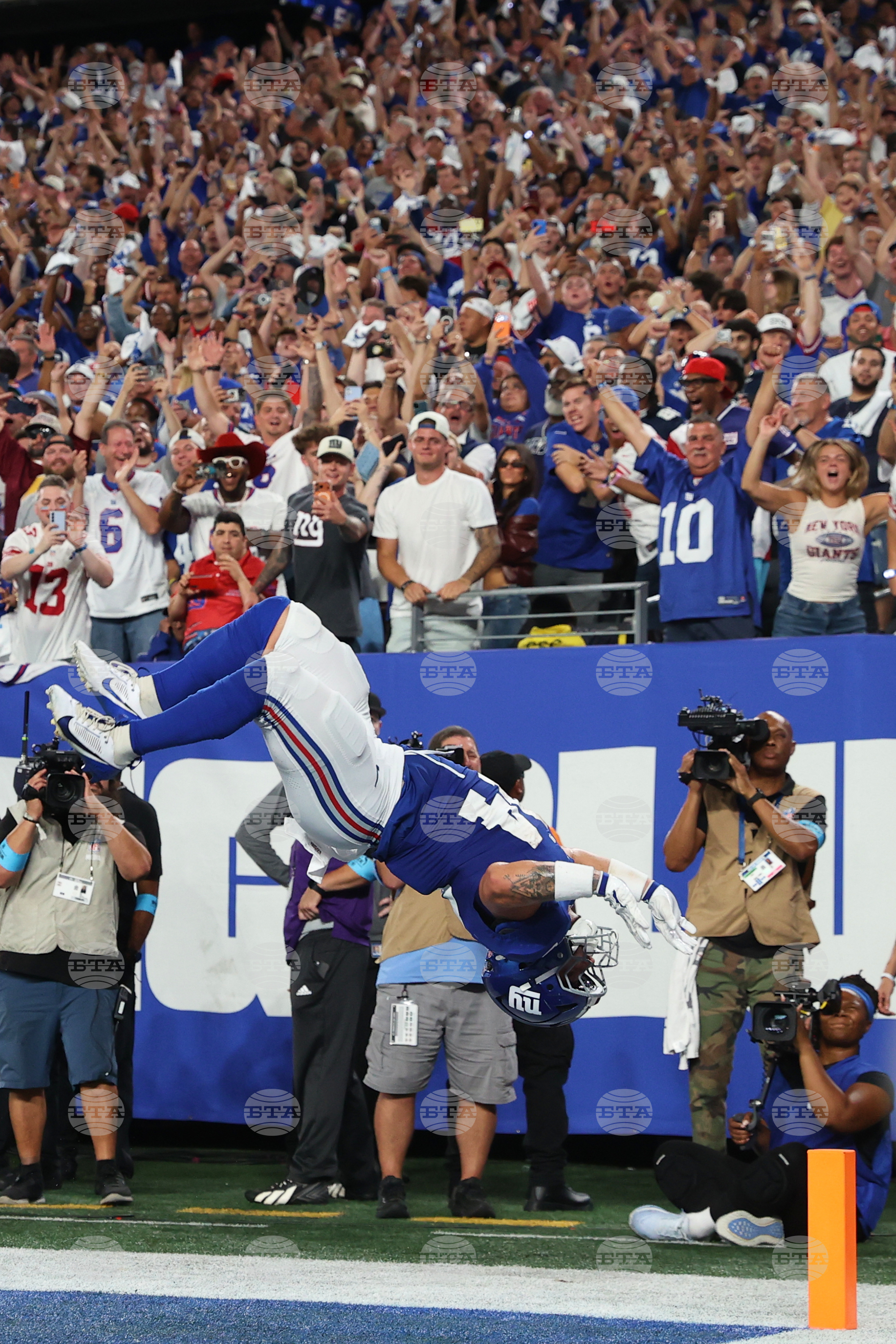 APTOPIX Cowboys Giants Football
