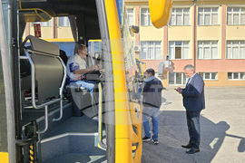 Костинброд - ИА „Автомобилна администрация" - училищни автобуси - проверка
