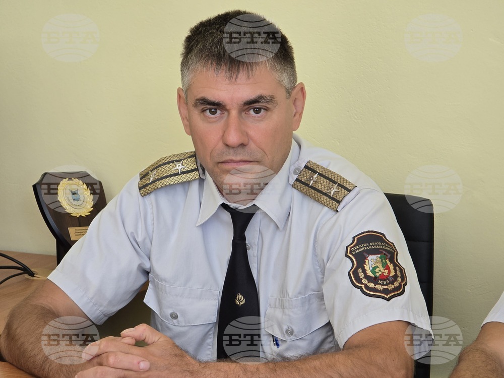 Видин - Регионалната дирекция „Пожарна безопасност и защита на населението“ - професионален празник - брифинг