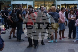 Българска национална телевизия - протест в защита на Георги Ангелов