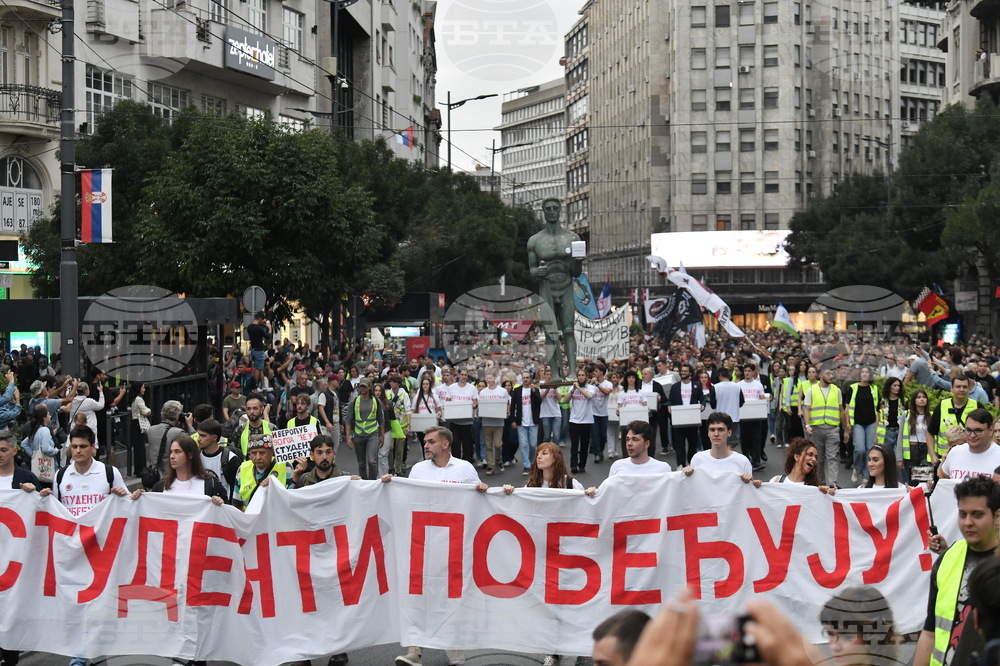 Сърбия - Студентско движение - избори