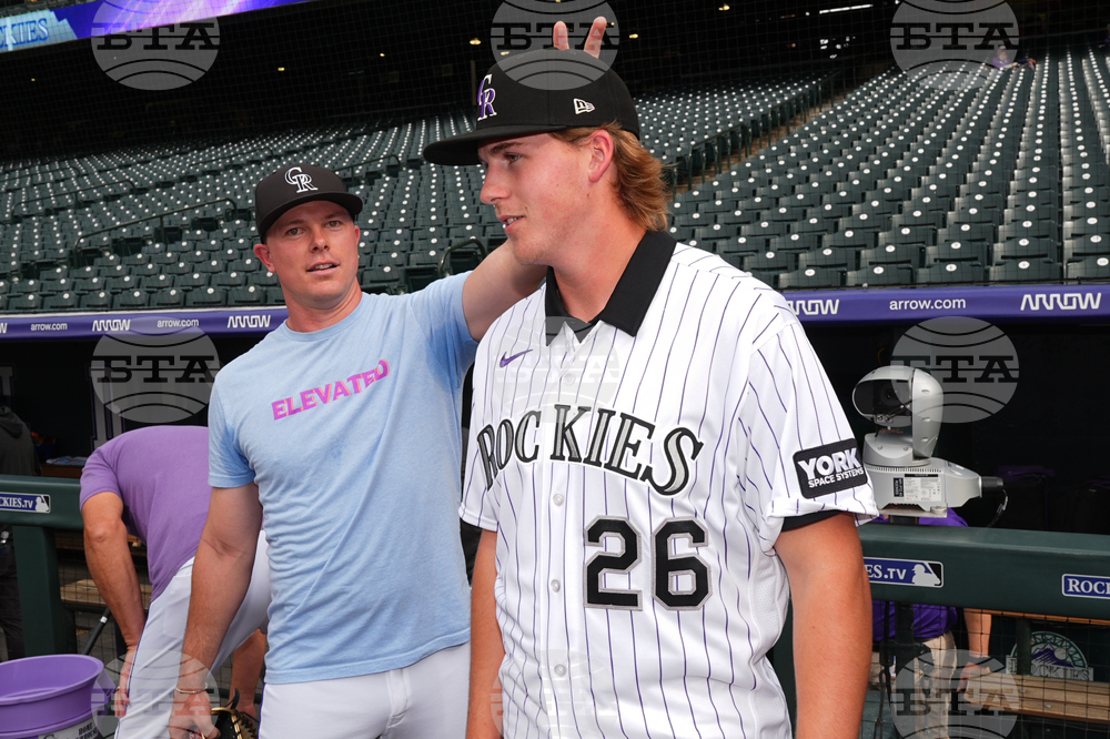 Padres Rockies Baseball