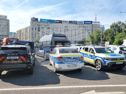 Румъния - Букурещ - овцевъди - протест