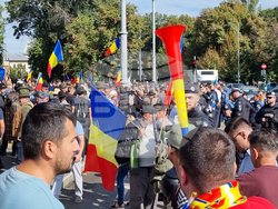 Румъния - Букурещ - овцевъди - протест