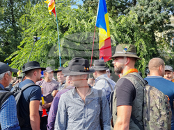 Румъния - Букурещ - овцевъди - протест