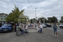 Протест - кръгово кръстовище