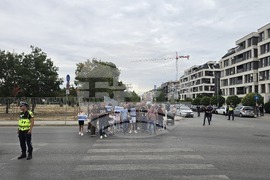 Протест - кръгово кръстовище