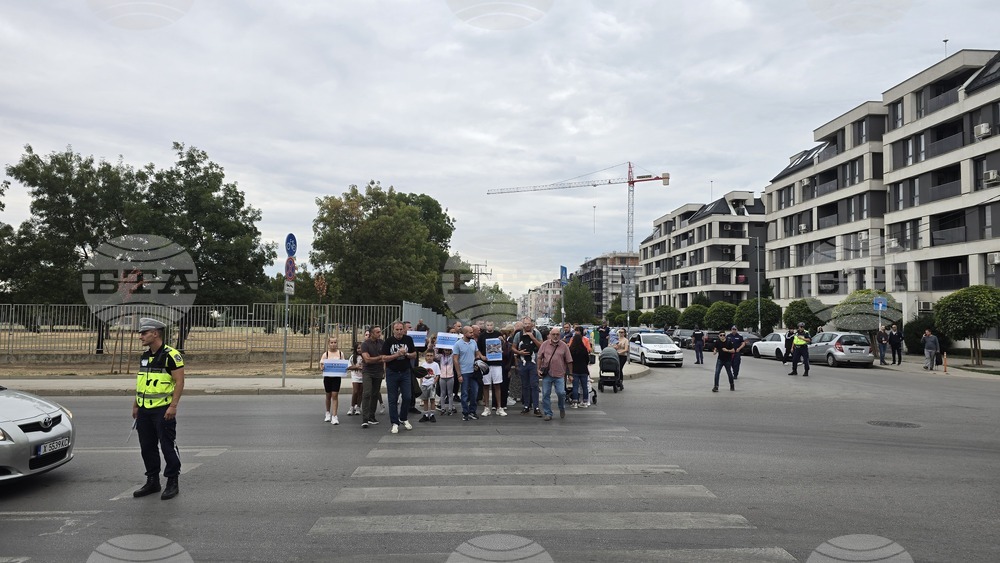 Протест - кръгово кръстовище