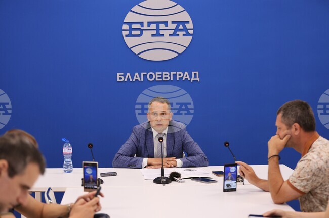 Национален пресклуб на БТА Благоевград - Теодор Тошев - пресконференция