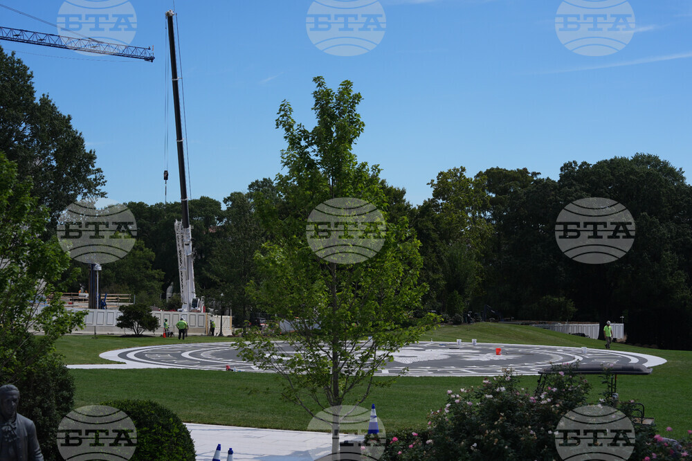 Trump White House Helipad