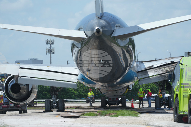 Amazon Plane Overruns Runway
