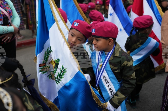 APTOPIX Guatemala Independence Day