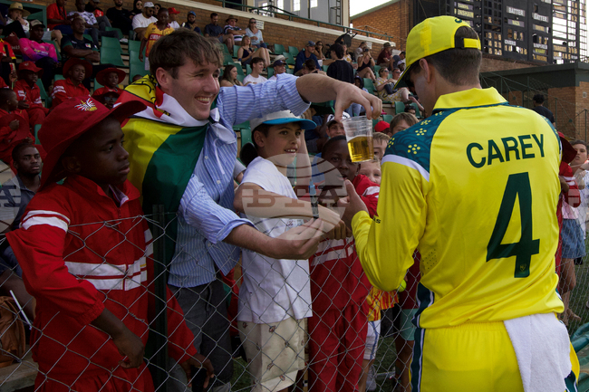 APTOPIX Zimbabwe Australia Cricket