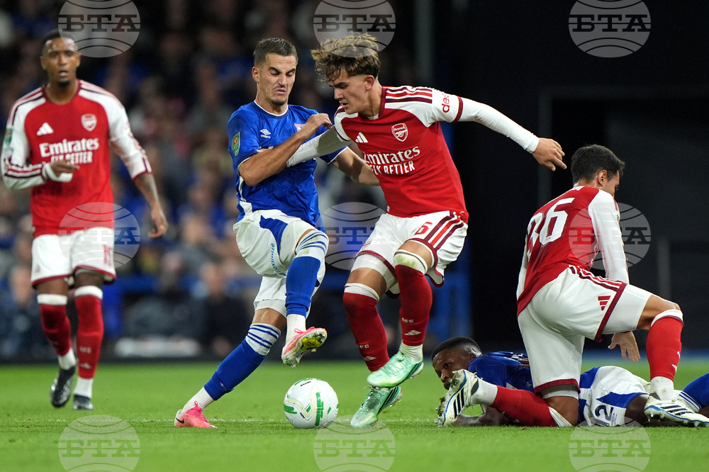Britain League Cup Soccer