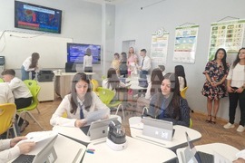 Разград - ОУ „Н. Й. Вапцаров“ - STEM кабинети - откриване