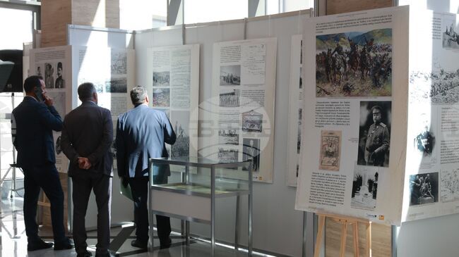 Изложбата „Освобождението на Добруджа по време на Първата световна война 1916–1917 г.“ беше открита в Народното събрание