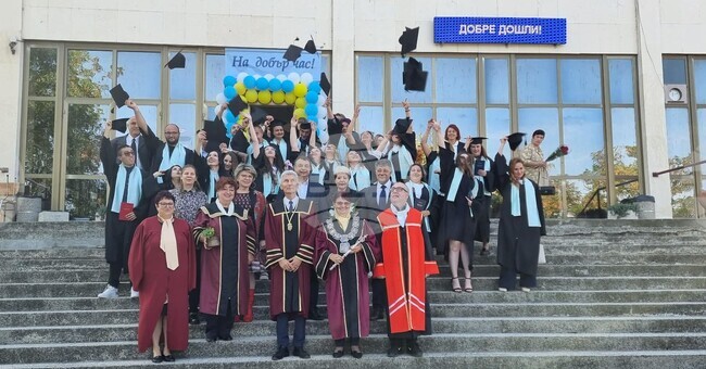 Новата академична година във Филиала на Русенския университет „Ангел Кънчев“ в Силистра започна за 250 студенти
