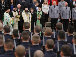 Ден на храбростта и празник на Българската армия - водосвет - епископ Герасим