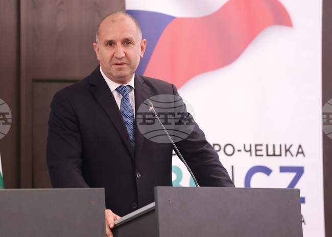 PM Radev Calls on Bulgaria and Czechia to Move Beyond Trade, Develop Technology and Industry Together