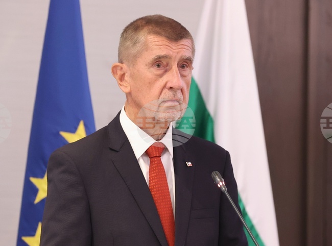 Чешкият премиер Андрей Бабиш очаква България и Чехия да увеличат бизнеса помежду си и да развиват съвместни проекти