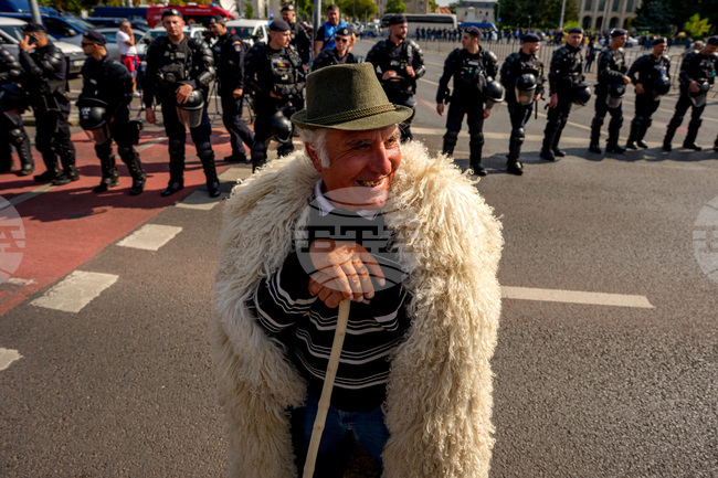 APTOPIX Romania Farmers Protest