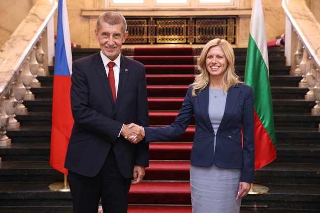 Parliament Chair Dotsova, Czech PM Babis Discuss Expanding Bilateral Parliamentary, Economic Cooperation