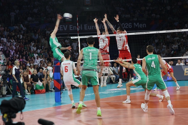 Bulgaria Men’s Volleyball Team Retains Ninth Place in World Rankings After Victory Over No. 1 Poland at European Championship