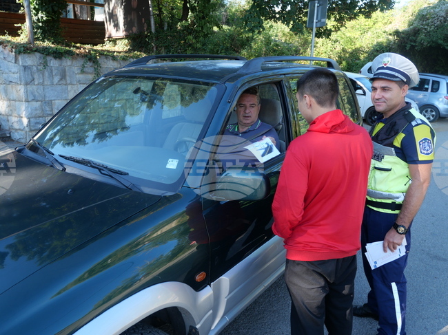 Полицейски екипи започнаха засилени проверки по пътищата в Монтанско в рамките на европейска инициатива за безопасност на движението