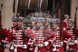 Тържествена смяна на почетния гвардейски караул