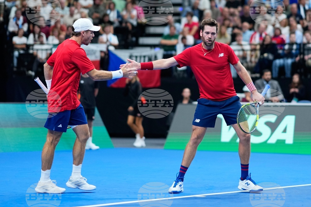 Czech Republic USA Davis Cup Tennis