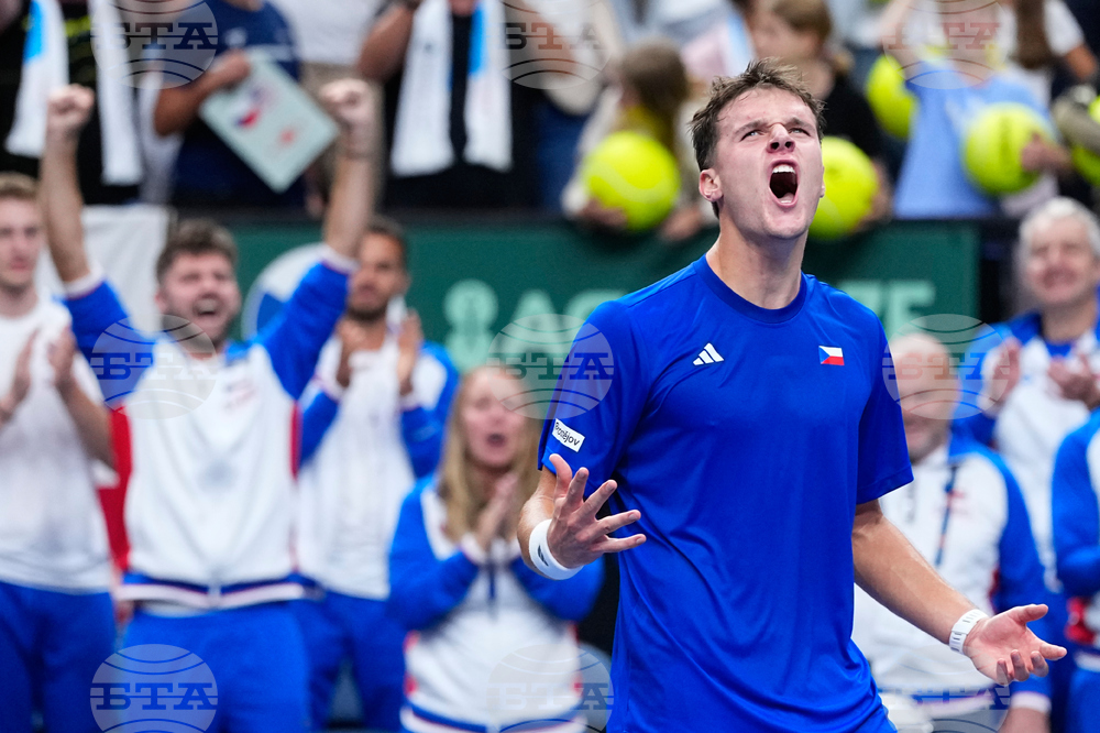 Czech Republic USA Davis Cup Tennis