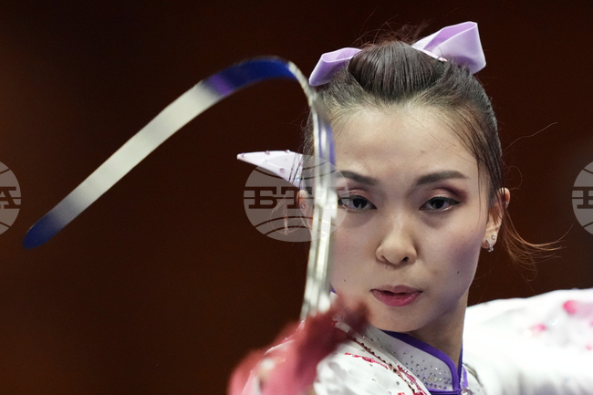 APTOPIX Asian Games Wushu