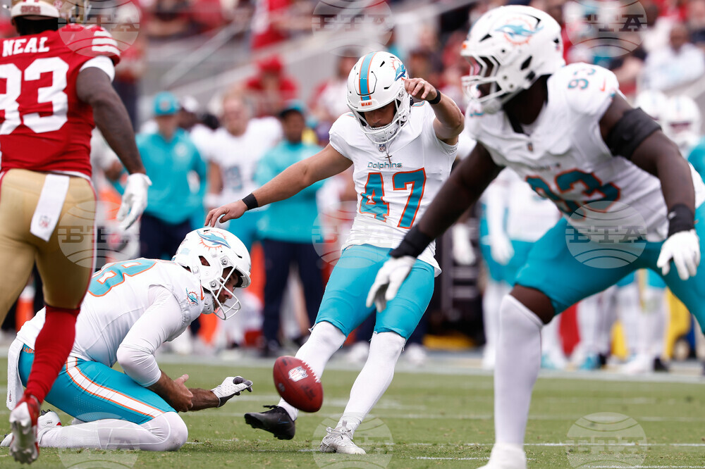 Dolphins 49ers Football