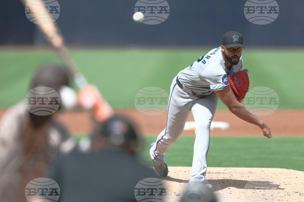 Marlins Padres Baseball