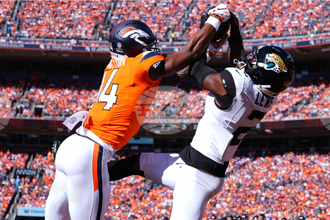 APTOPIX Jaguars Broncos Football