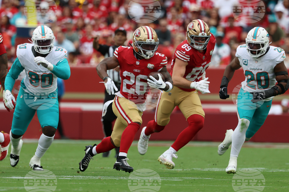 Dolphins 49ers Football