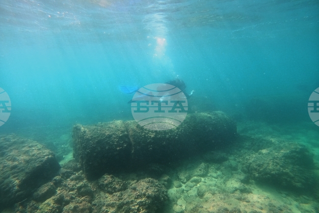 APTOPIX Lebanon Underwater Ruins
