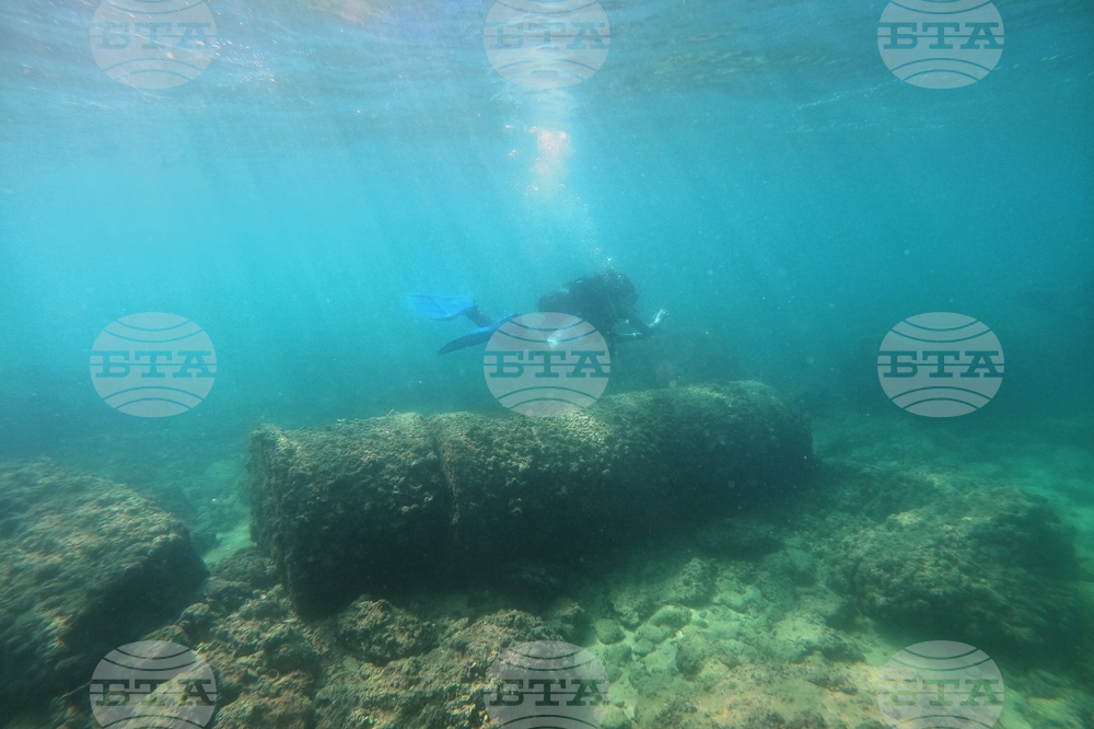 APTOPIX Lebanon Underwater Ruins