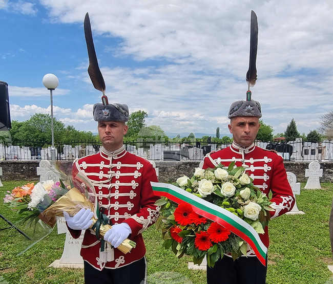 Северна Македония - Ново село - българско военно гробище - Ден на храбростта и българската армия - почит