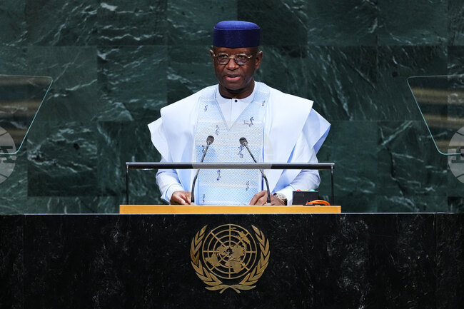 UN General Assembly Sierra Leone