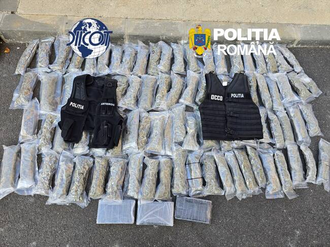Българин беше заловен в Южна Румъния с 3 килограма кокаин и 11 килограма канабис