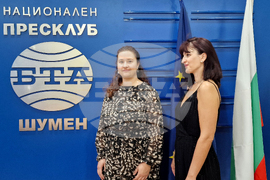 Национален пресклуб на БТА Шумен - концерт „От Бах до Стойков“ - представяне